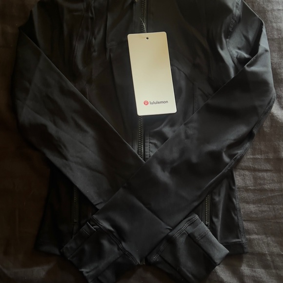 Lululemon Athletica Black Zip-Up Jacket - Picture 2 of 5